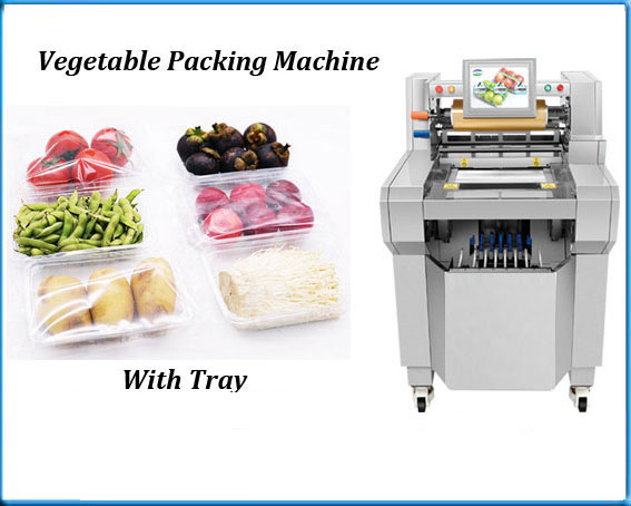 Small fruit and vegetable wrapping machine